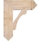 Ekena Millwork Legacy Arts & Crafts Smooth Bracket, Douglas Fir, 5 1/2"W x 20"D x 24"H BKT06X20X24LEC03SDF - alternate 4